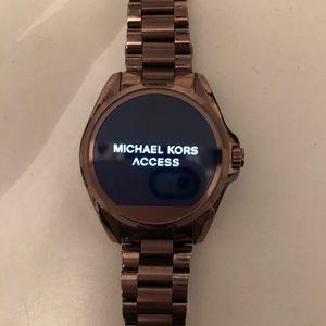 Michael Kors Smart Watch Chocolate Brown